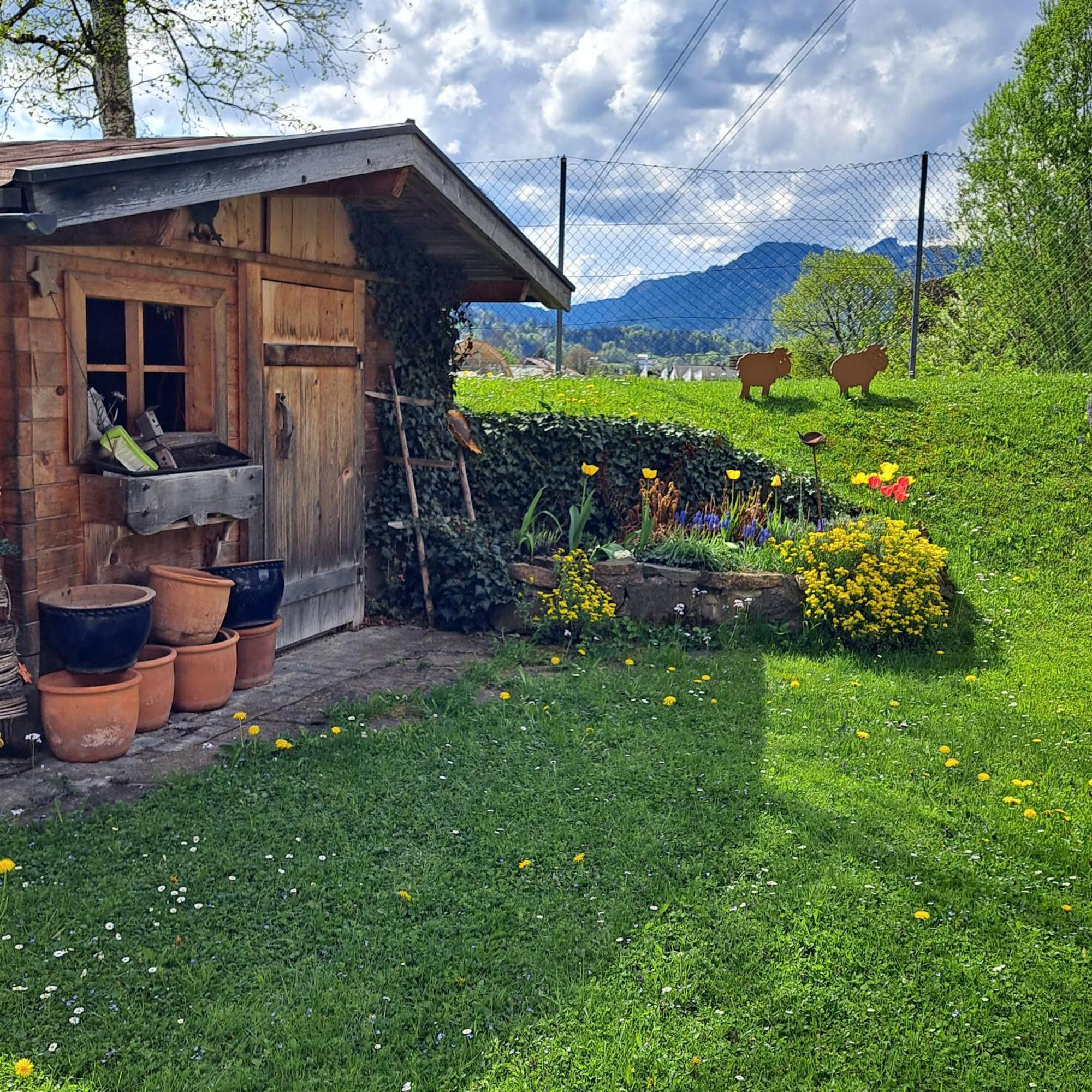 Faltenbach Ferienwohnungen In Oberstdorf Luaran gambar